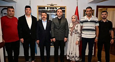 Bursa Yıldırım'da Başkan Yılmaz'dan Ülkü Ocakları'na ziyaret