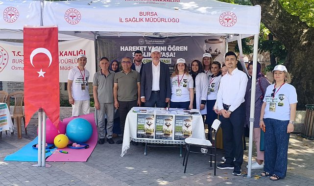 Bursa'da hareket yaşını öğren kampanyasına yoğun ilgi