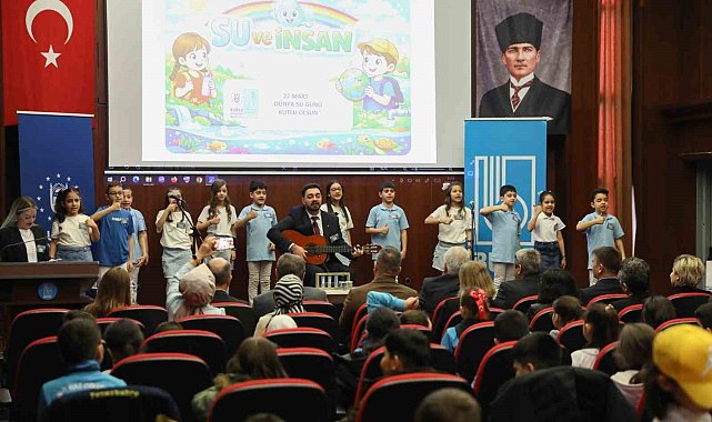 Bursa'da öğrencilere su tasarrufu dersi