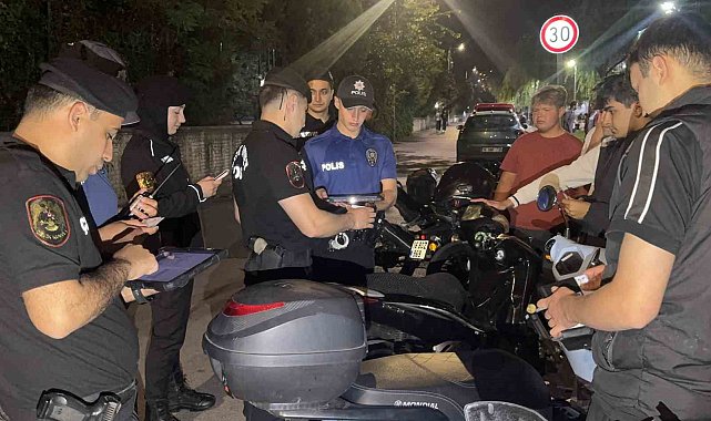 Bursa'da YKS öncesi sessizlik ve huzur denetimi