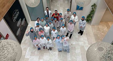 Bursalı öğrenciler süt fabrikasını gezdiler