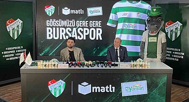 Bursaspor, 70 milyonluk sponsorluğuna imza attı
