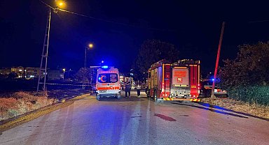 Büyükçekmece'de park halindeki tır yandı