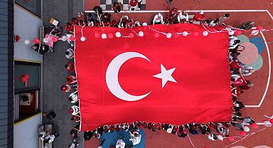 Büyükşehirin çocuk kütüphanesi miniklerinden a milli takıma yürekleri ısıtan destek