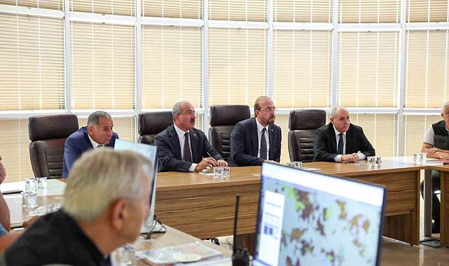 Çanakkale'de orman yangınları değerlendirme toplantısına Bakan Yardımcısı Şatıroğlu katıldı
