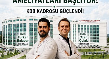 Çarşamba Devlet Hastanesi'nde KBB kadrosu güçlendi: Burun estetiği ameliyatları başlıyor