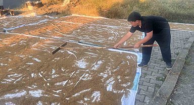 Çiçekdağı ilçesinde geleneksel bulgur yapımı başladı