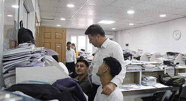 Cizre'de YKS'ye girecek adaylara moral desteği