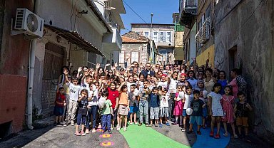Çocukların hayalleri mahalleyi yeniden buluşturdu