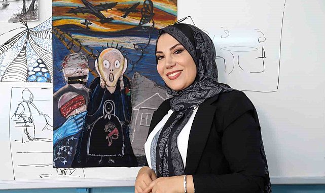 Çöp değil sanat eseri: Öğretmen Hatice Şentürk'ten ilham veren geri dönüşüm projesi
