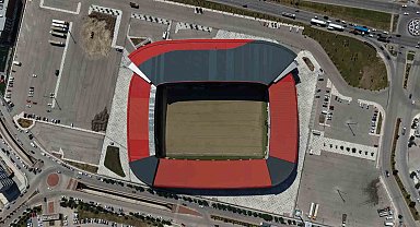 Çorum Şehir Stadyumu'nda Süper Lig mesaisi