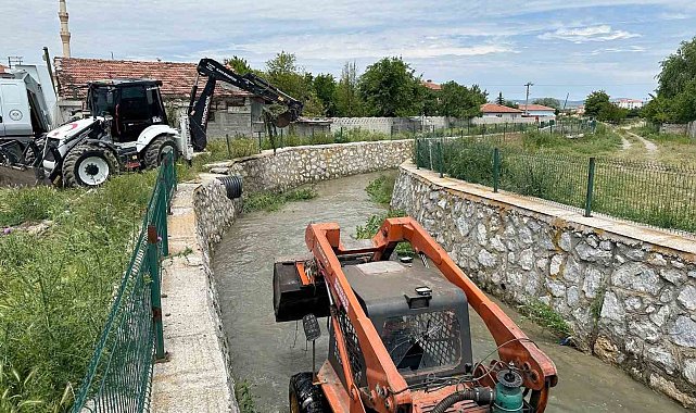 Çorum'da dere yataklarında temizlik seferberliği