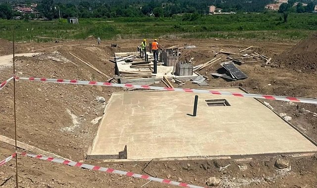Cumaköy'de kanalizasyon altyapısı güçlendiriliyor