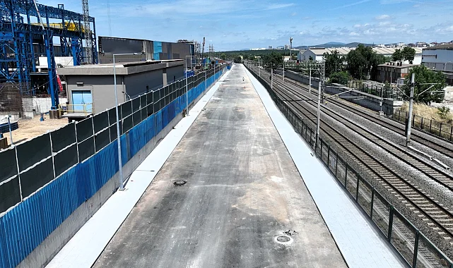 Darıca Dutluk Sokak'ta üstyapı son sürat ilerliyor