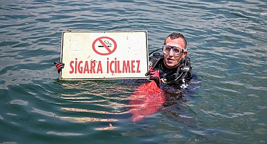 Denize bakın neler atmışlar!