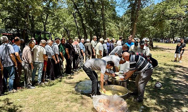 Dereoba köyü hayrı yapıldı