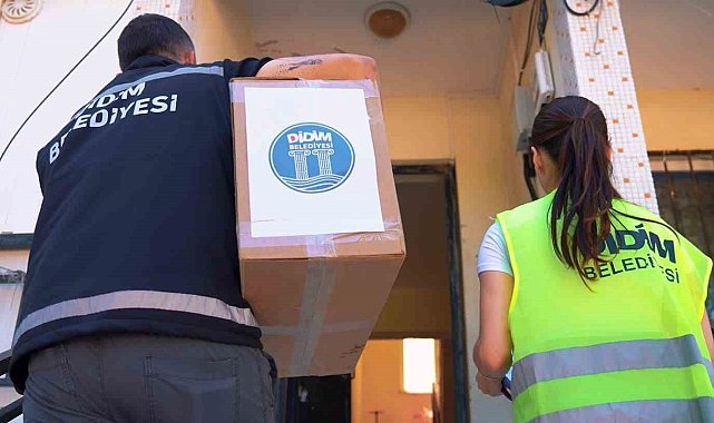 Didim Belediyesi ihtiyaç sahibi hanelere yönelik destek çalışmalarını sürdürüyor