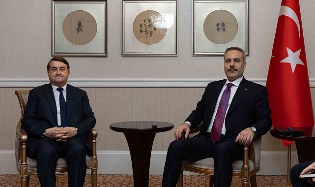 Dışişleri Bakanı Fidan, Putin'in Danışmanı Levitin ile görüştü