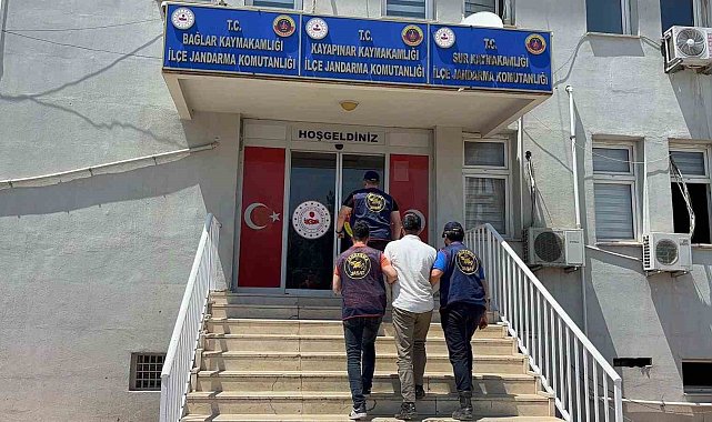 Diyarbakır'da haklarında kesinleşmiş hapis cezası bulunan 149 kişi yakalandı