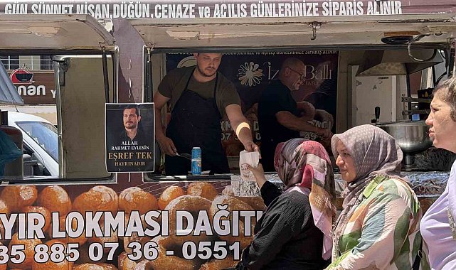 Dizide ölen karakter için lokma döktürdüler