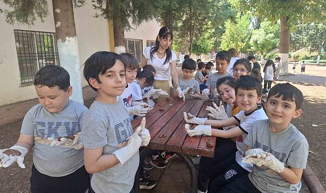 Doğa dostu GKV'li miniklerden tabiata dokunuş