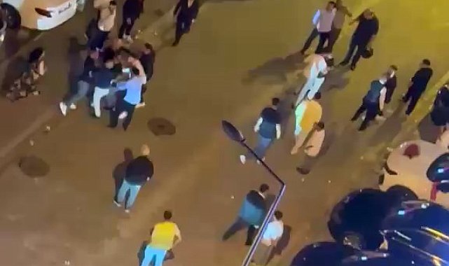 Düğün çıkışı iki grup birbirine girdi