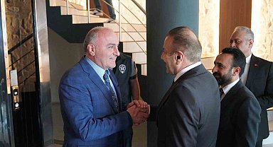 Duhok Ticaret ve Sanayi Odası ile IKBY heyetinden ETSO'ya ziyaret