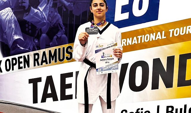 Ebrar Acar'dan Avrupa'da gümüş madalya