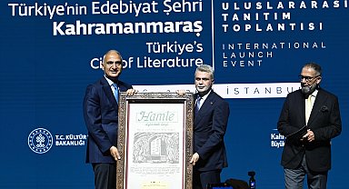 'Edebiyat Şehri' unvanlı ilk Türk şehri Kahramanmaraş İstanbul'da tanıtıldı