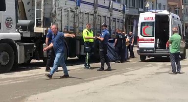 Edirne'de kamyonun çarptığı yaya hayatını kaybetti