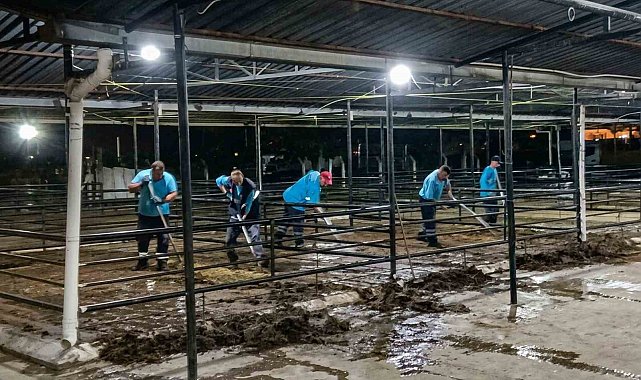 Efeler'de bayram sonrası kapsamlı temizlik seferberliği