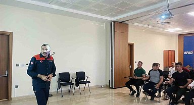 Elazığ'da arama-kurtarma ve trafik kazalarına müdahale eğitimi
