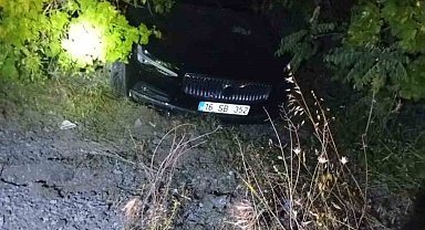 Elazığ'da otomobil şarampole uçtu: 1 yaralı