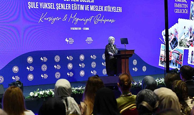 Emine Erdoğan: "Kadınların ekonomik hayata katılması, afet sonrası toparlanma döneminde büyük öneme sahiptir"