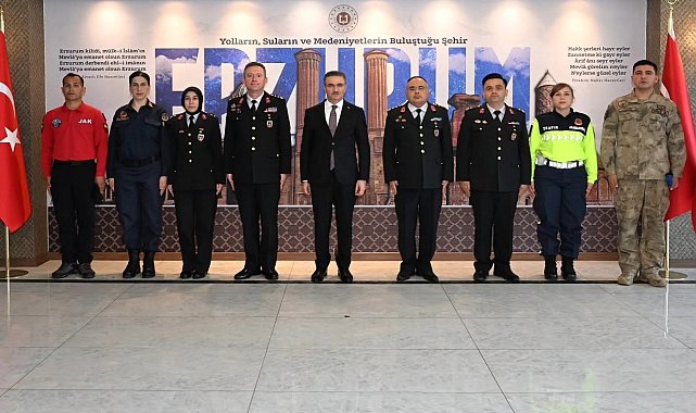 Erzurum Valisi Aydın Baruş'tan Jandarma Teşkilatının 187. Kuruluş Yıldönümü mesajı