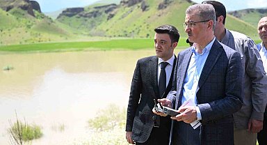 Erzurum'da girdiği nehirde kaybolan çobanı arama çalışmaları sürüyor