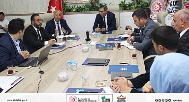 Erzurum'da tarım mesleki mükemmeliyet merkezi için paydaşlar bir araya geldi