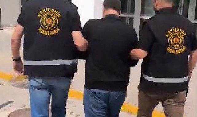 Eskişehir'de 24 yıl hapis cezası bulunan ve 9 yıldır kaçan şüpheli yakalandı