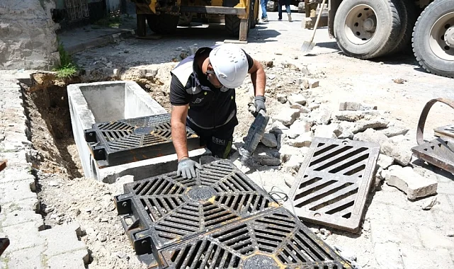 Eskişehir'de yağmur suyu altyapısına güçlendirme