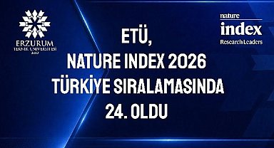 ETÜ, Nature Index 2026 Türkiye sıralamasında 24. oldu