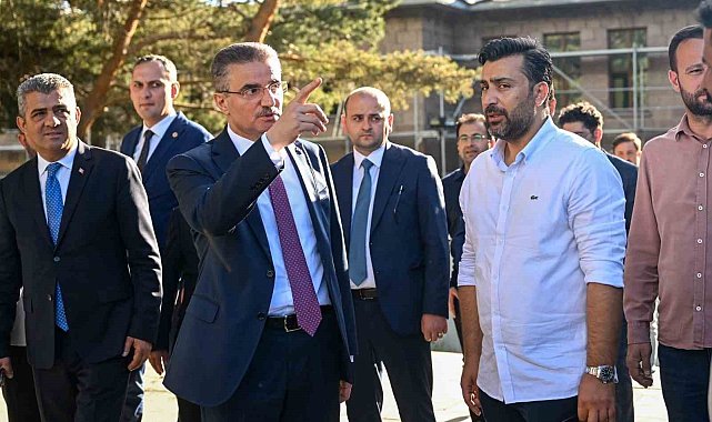Gastronomi Lisesi inşaat çalışmalarına inceleme