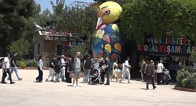 Gaziantep'in tarihi ve turistik noktalarında bayram ziyaretçisi rekoru
