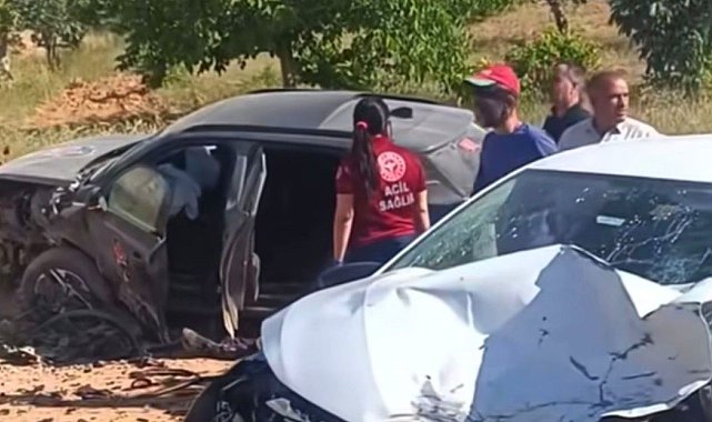 Gaziantep'te 2 otomobil çarpıştı: 5 yaralı