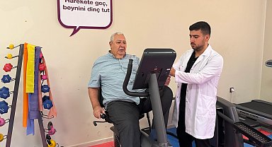 Gaziantep'te Mehmet amca, Alzheimer Merkezi'nde hayata döndü