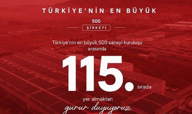 Gedik Piliç devler liginde 115. sırada yer aldı