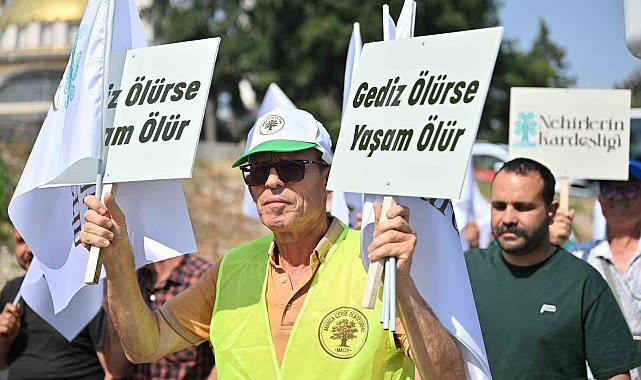 Gediz için tek yürek oldular