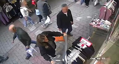 Giyim eşyası çalarken kameraya yakalanan karı koca gözaltına alındı