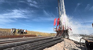 Gönen Sera OSB'de jeotermal kuyu açıldı