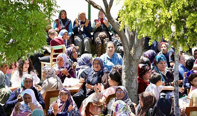 Güllüce Köyü'nde geleneksel yağmur duası yapıldı