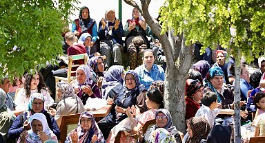 Güllüce Köyü'nde geleneksel yağmur duası yapıldı